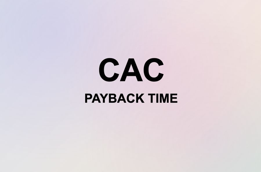 How do you measure CAC payback time?