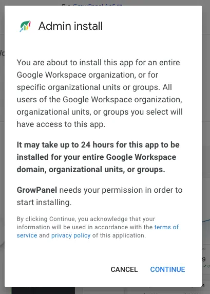 Install Google Sheets source