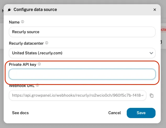 Paste key into GrowPanel